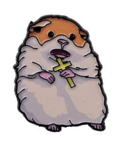 Holy Hamster Enamel Pin - Image 4