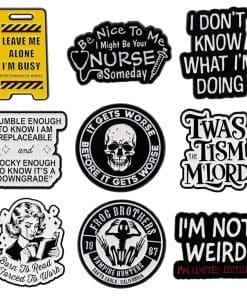 Alternative view of If Standing Up for Yourself Burns Bridges I Have Matches We Ride at Dawn Enamel Pin