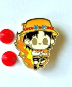 One Piece 'Luffy Red Hawk Chibi' Enamel Pin