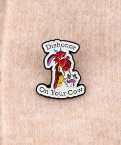 Alternative view of Mulan 'Dishonor On Your Cow' Enamel Pin