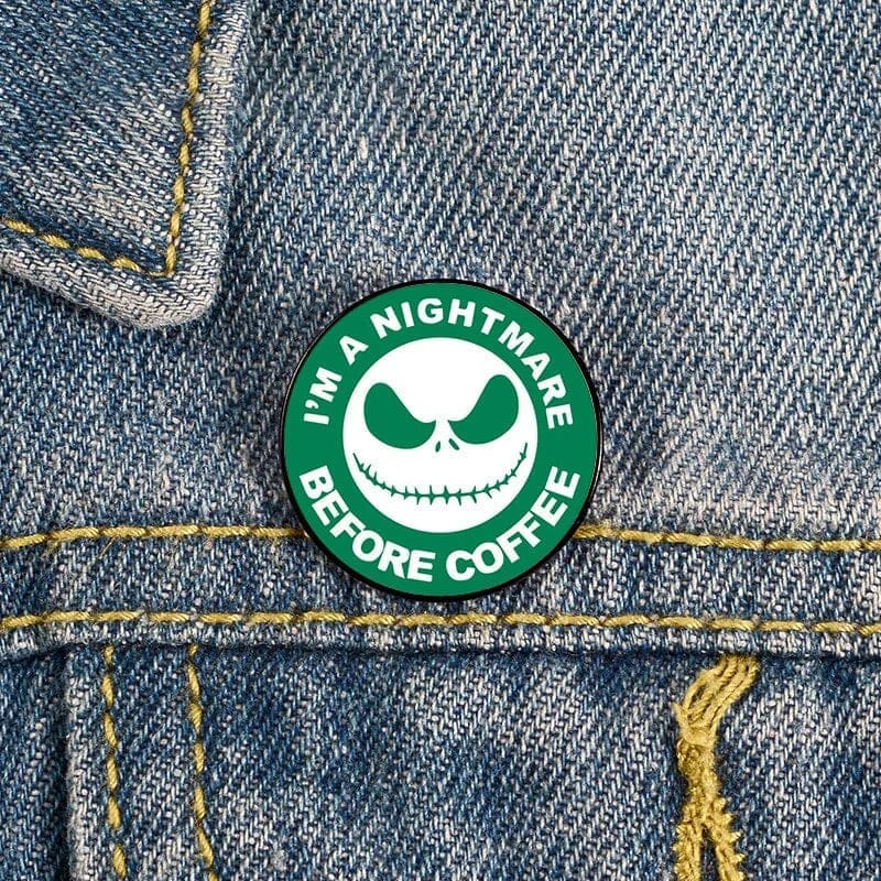 The Nightmare Before Christmas ‘Jack | I’m A Nightmare Before Coffee’ Enamel Pin
