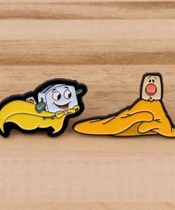 Alternative view of The Brave Little Toaster ‘Blanky 2.0’ Enamel Pin