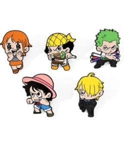 One Piece 'Set of 5 Funny Chibi' Enamel Pin