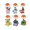 Pokeball x Power Rangers 'Set of 6 Pokemon Monster Charms' Enamel Pin