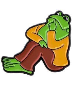 Frog 'Annoying Thinker' Enamel Pin