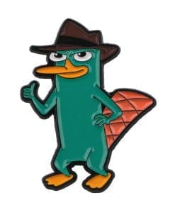 Phineas and Ferb ‘Perry the Platypus | Thumbs Up' Enamel Pin