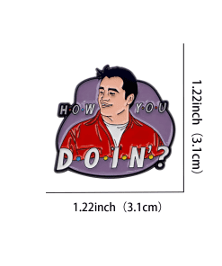 Friends ‘Joey Tribbiani | How You Doin?’ Enamel Pin