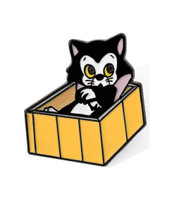Pinocchio 'Figaro Gift Box' Enamel Pin