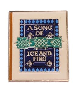George R. R. Martin 'A Song of Ice and Fire' Enamel Pin