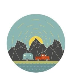 Outdoor Adventure Enamel Pin