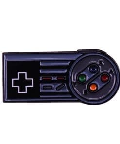 Retro Style 'Geek Controller' Enamel Pin