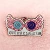 Luna 'You're Just As Sane As I Am' Enamel Pin