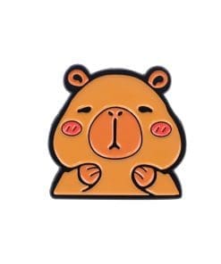 Capybara 'Warm Hug' Enamel Pin