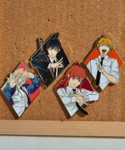 Alternative view of Chainsaw Man 'Denji | Devil Human' Enamel Pin