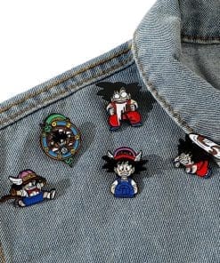 Alternative view of Dragon Ball Z 'Set of 5 Young Master' Enamel Pin