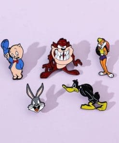 Alternative view of Space Jam 'Daffy Duck' Enamel Pin