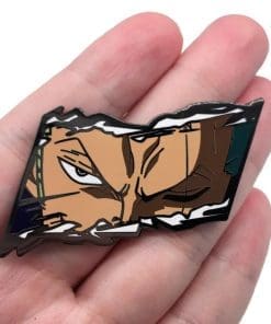 Alternative view of One Piece 'Zoro Adventure Cut' Enamel Pin