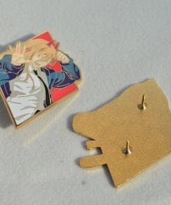 Alternative view of Chainsaw Man 'Power | Possess' Enamel Pin