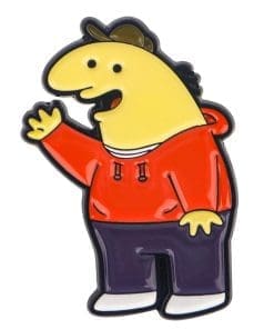 Smiling Friends 'Charlie Dompler' Enamel Pin