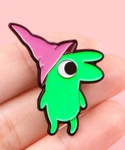 Alternative view of Smiling Friends 'Glep' Enamel Pin