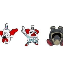 Crazy Clown 'Set of 3 Personality' Enamel Pin - Image 5