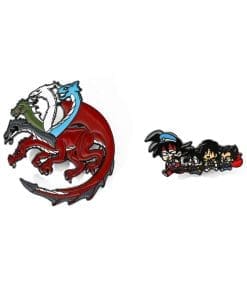 Dragon Ball Z 'Set of 2 Chibi Dragon' Enamel Pin