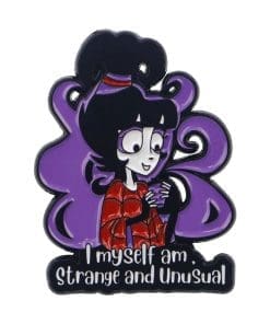 Beetlejuice 'Lydia | I Myself Am Strange and Unusual' Enamel Pin