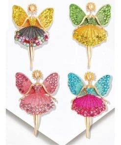 Fairy Crystal Charm Enamel Pin
