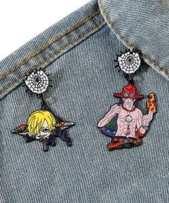 Alternative view of One Piece 'Set of 2 Web Charm' Enamel Pin