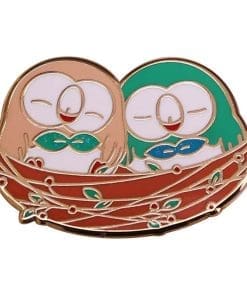 Nesting Couple Owl Enamel Pin