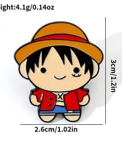 One Piece ‘Set of 9 Chibi Pirates’ Enamel Pin - Image 8