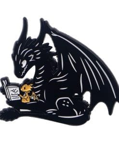 Fourth Wing 'Tairn and Andarna Reading' Enamel Pin