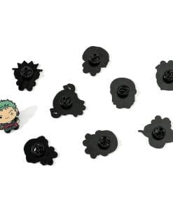 One Piece ‘Set of 9 Chibi Pirates’ Enamel Pin - Image 4
