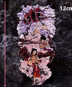 Alternative view of One Piece 'Luffy Adventure | 12cm' Enamel Pin