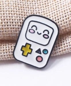 Alternative view of Adventure Time ' BMO Console' Enamel Pin