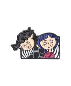 Coraline and Wybie Enamel Pin