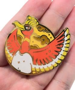 Alternative view of Pokemon 'Monster Ho-Oh' Enamel Pin
