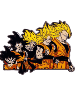 Dragon Ball Z 'Son Goku Evolution | 7cm' Enamel Pin