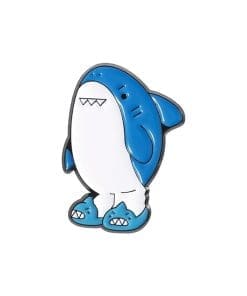 Blue Marine 'Funny Shark' Enamel Pin