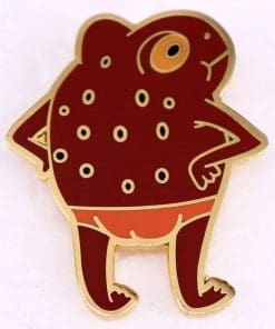 Proud Frog Butt Enamel Pin