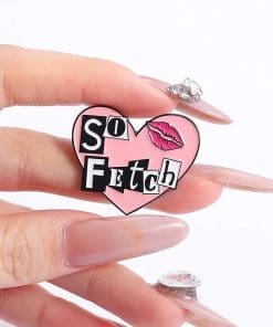 Alternative view of Mean Girls ‘So Fetch | Pink Gloss’ Enamel Pin