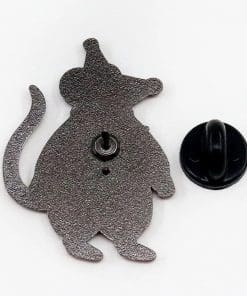 Alternative view of Clown Mouse Enamel Pin