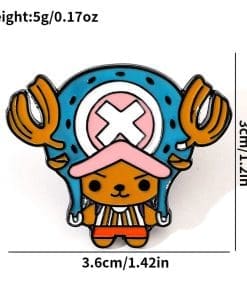 One Piece ‘Set of 9 Chibi Pirates’ Enamel Pin - Image 5