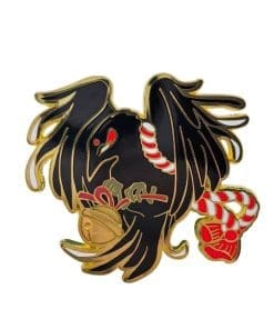 Mythical Crow Enamel Pin
