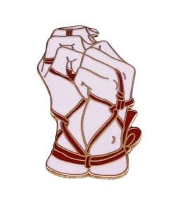 Wrap Your Hands Around Enamel Pin
