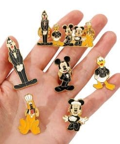 Alternative view of Mickey Mouse and Friends 'Room Service Minnie' Enamel Pin