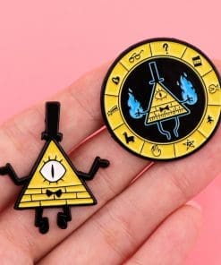 Alternative view of Gravity Falls ‘Bill Cipher | Whatever’ Enamel Pin