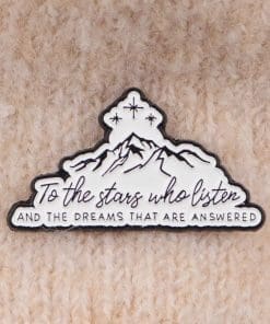 Alternative view of To The Stars Who Listen | Dreams That Are Answered Enamel Pin