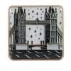 Vintage Landmark 'London Tower Bridge' Enamel Pin