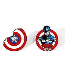 Captain America 'Set of 2 Another War' Enamel Pin